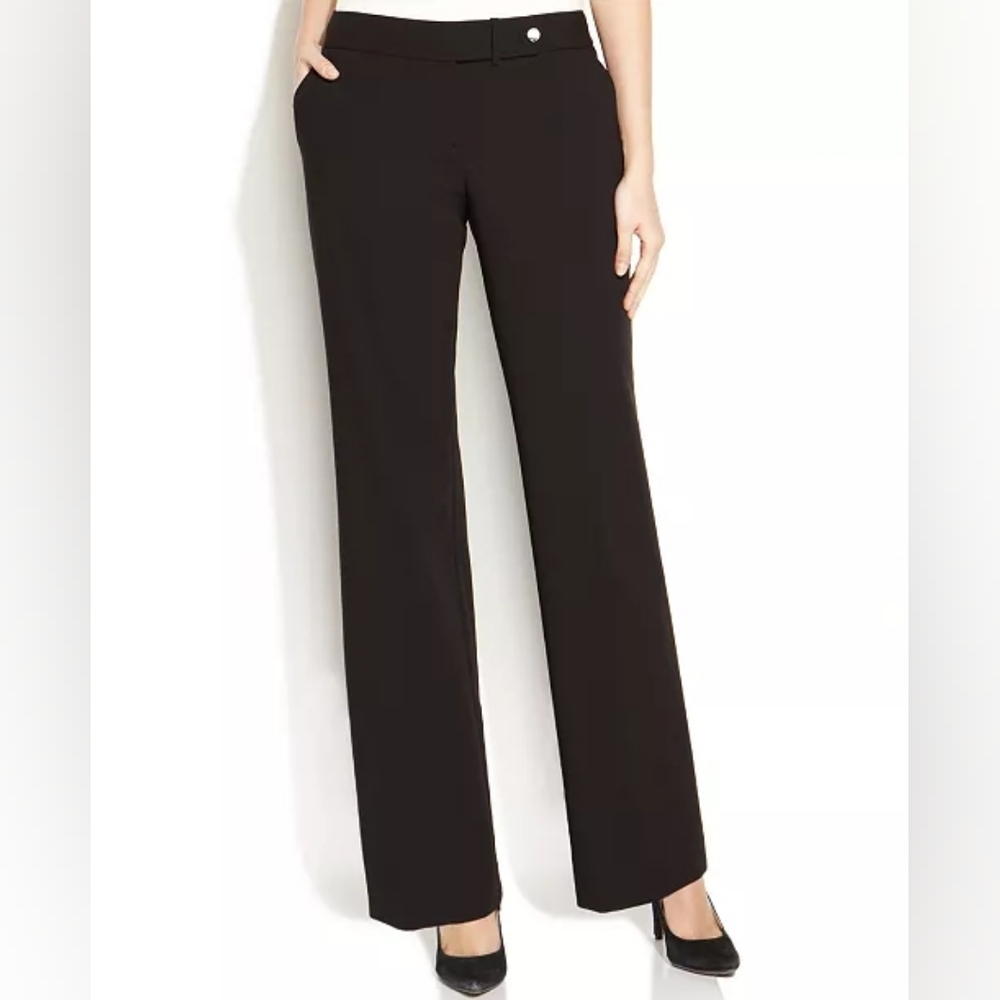 2 Pairs Of Calvin Klein Black Wide Leg Pants